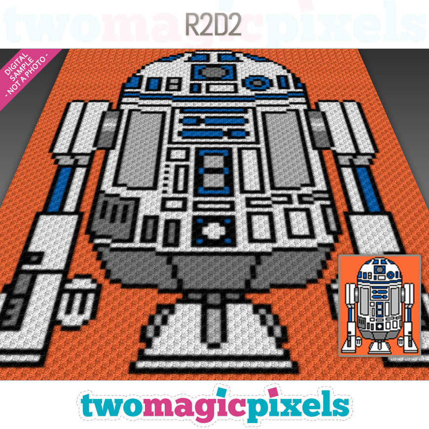 R2D2 by Two Magic Pixels