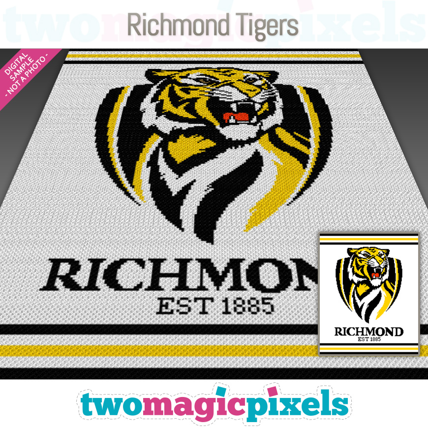 Richmond Tigers by Two Magic Pixels