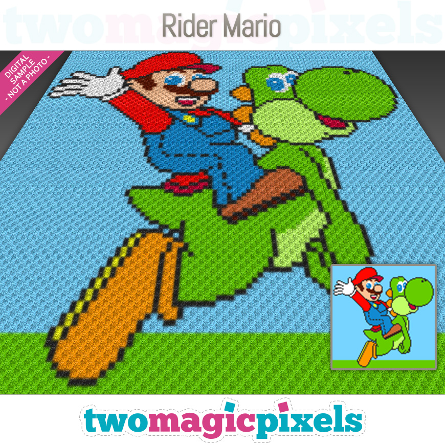 Rider Mario by Two Magic Pixels