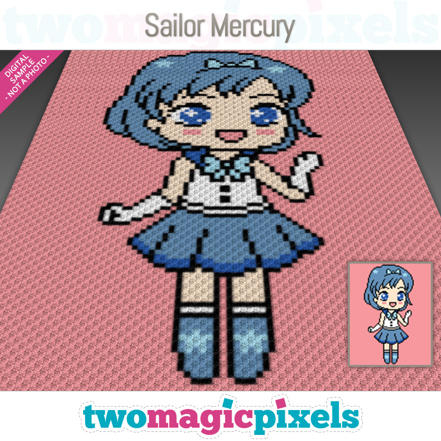 Sailor Mercury by Two Magic Pixels