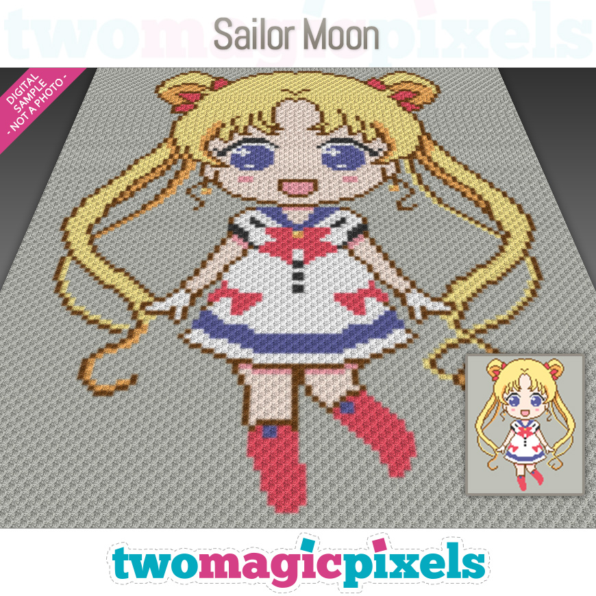 Sailor Moon by Two Magic Pixels