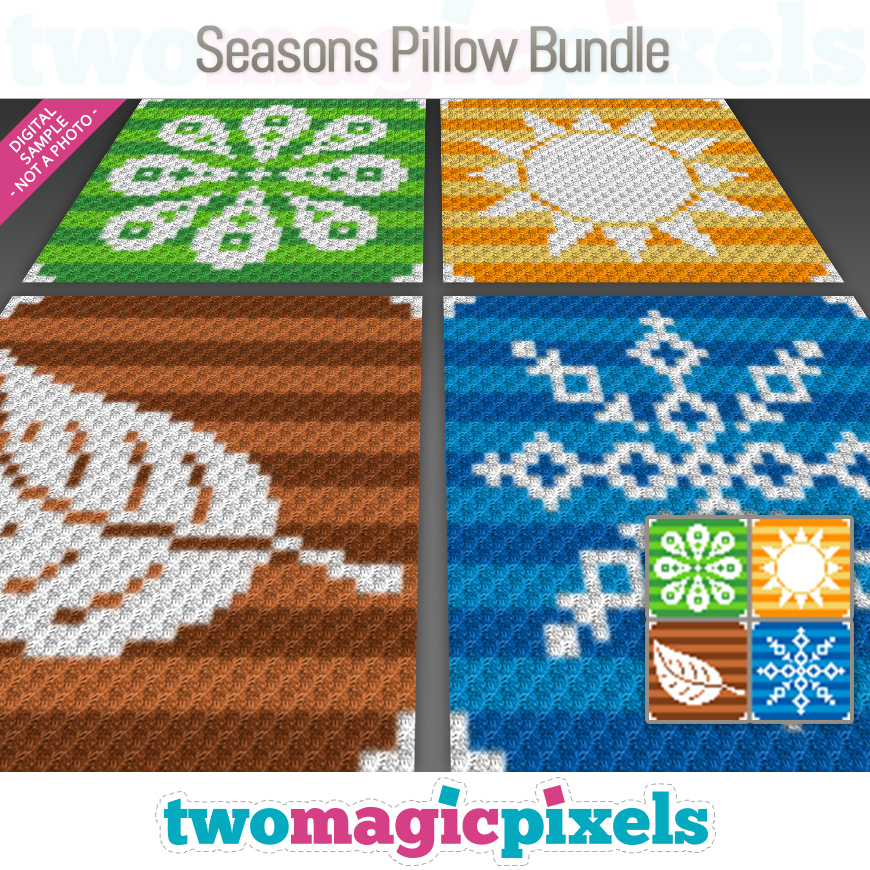 Seasons Pillow Bundle by Two Magic Pixels