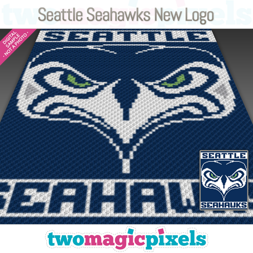 Seattle Seahawks New Logo by Two Magic Pixels
