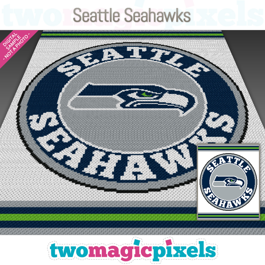 Seattle Seahawks by Two Magic Pixels