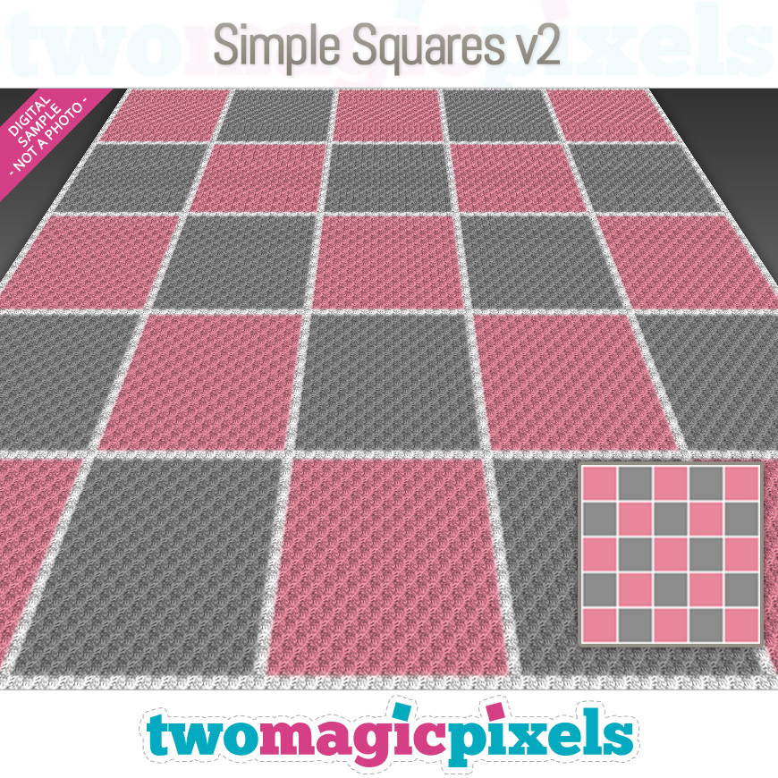 Simple Squares v2 by Two Magic Pixels