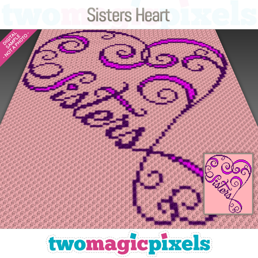 Sisters Heart by Two Magic Pixels