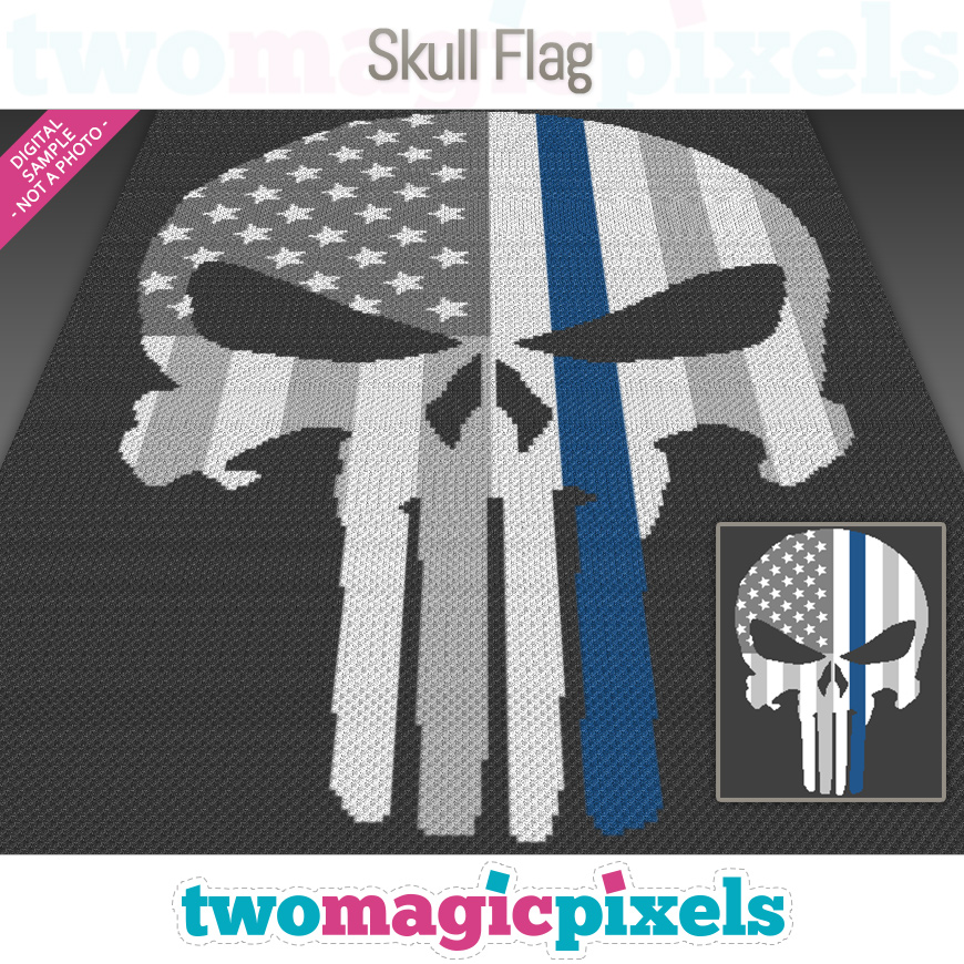 Skull Flag by Two Magic Pixels