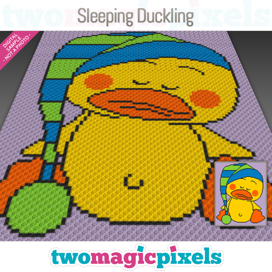 Sleeping Duckling by Two Magic Pixels