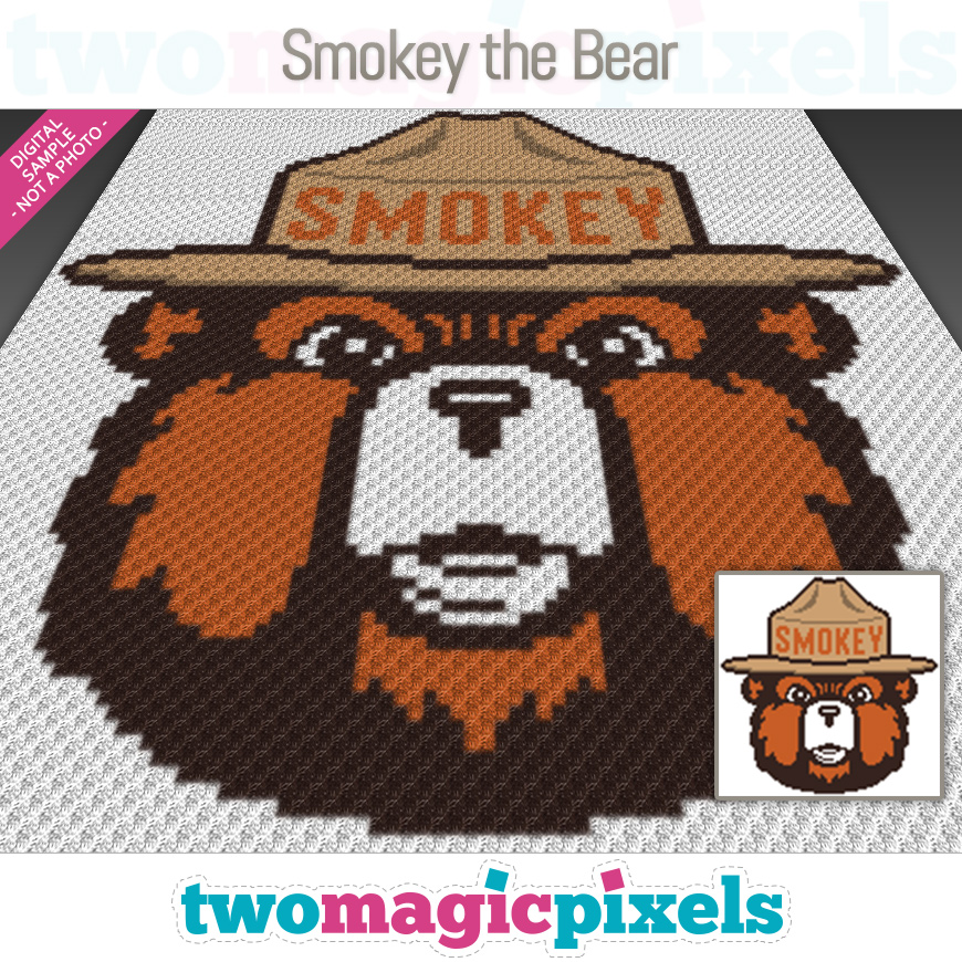 Smokey the Bear by Two Magic Pixels