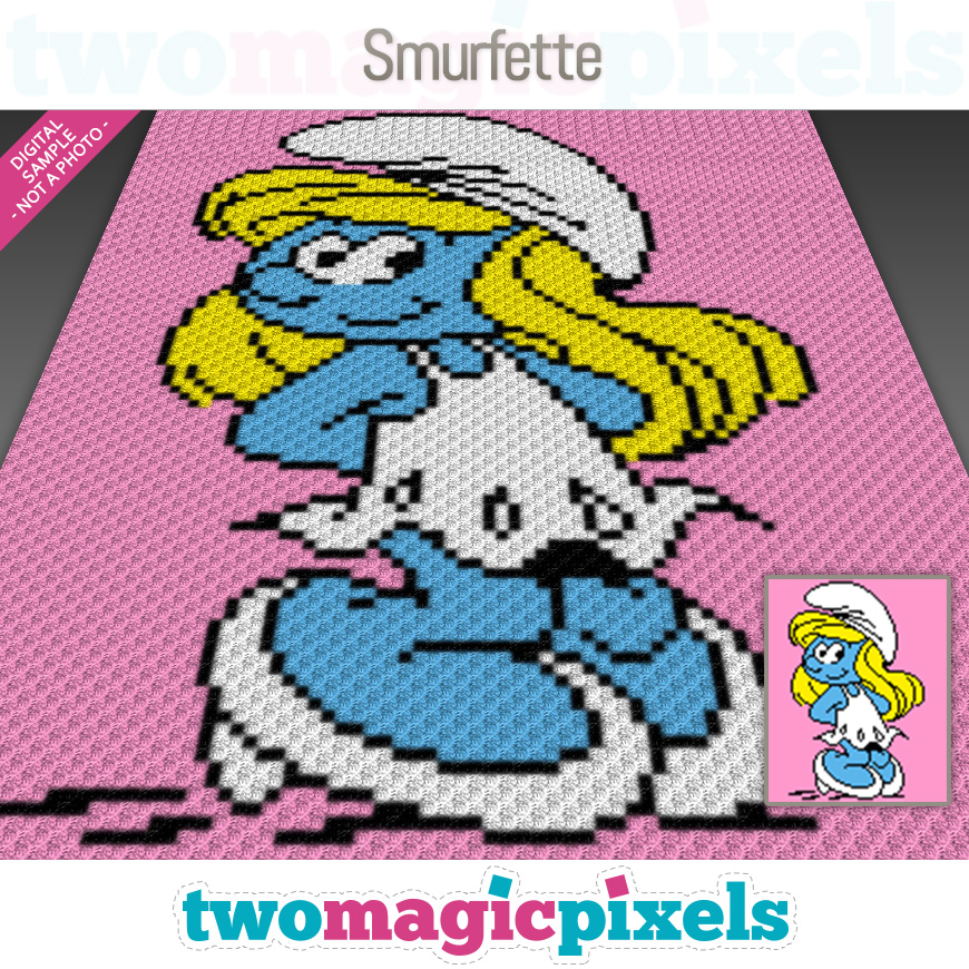 Smurfette by Two Magic Pixels