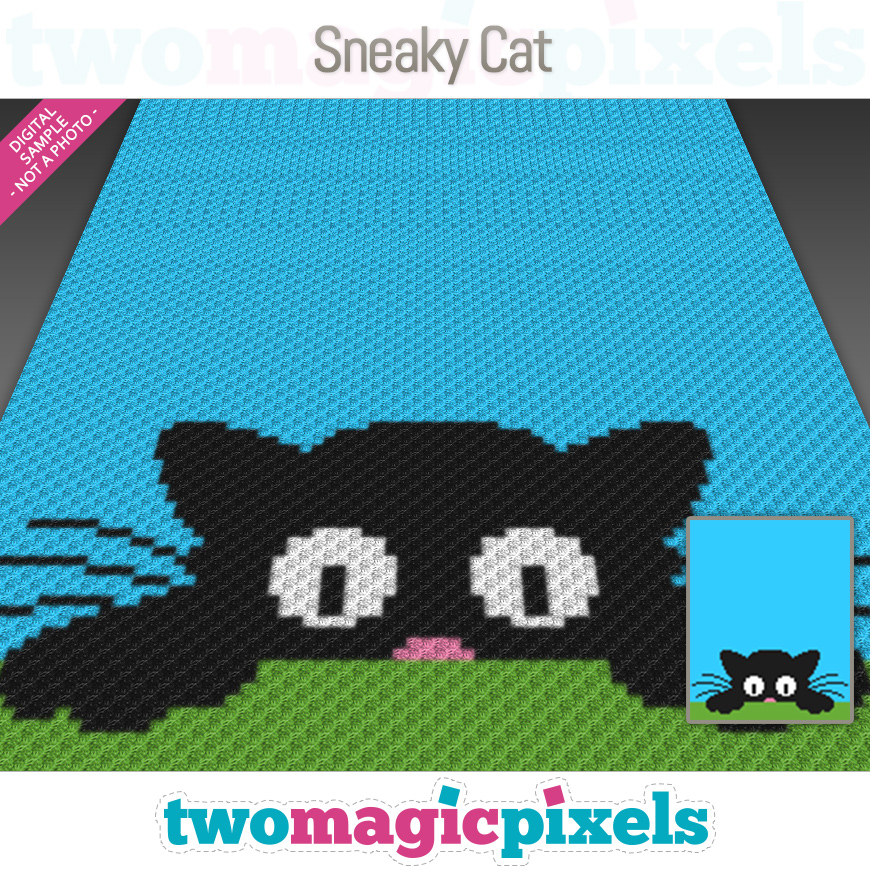 Sneaky Cat by Two Magic Pixels
