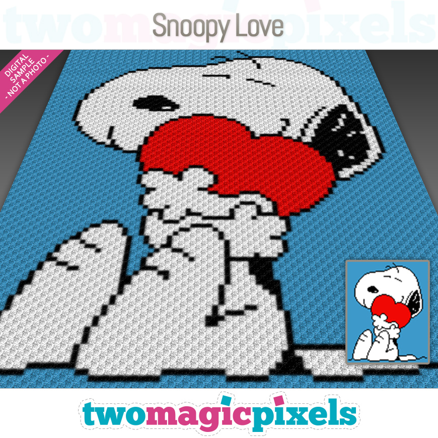 Snoopy Love by Two Magic Pixels