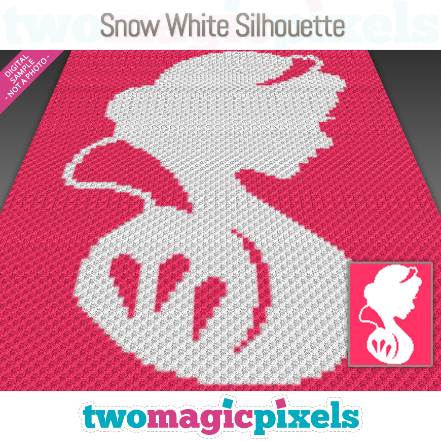Snow White Silhouette by Two Magic Pixels