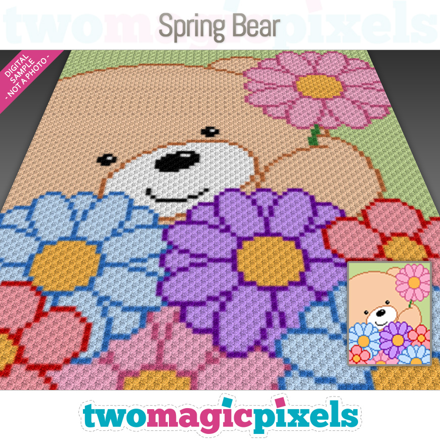 Spring Bear by Two Magic Pixels