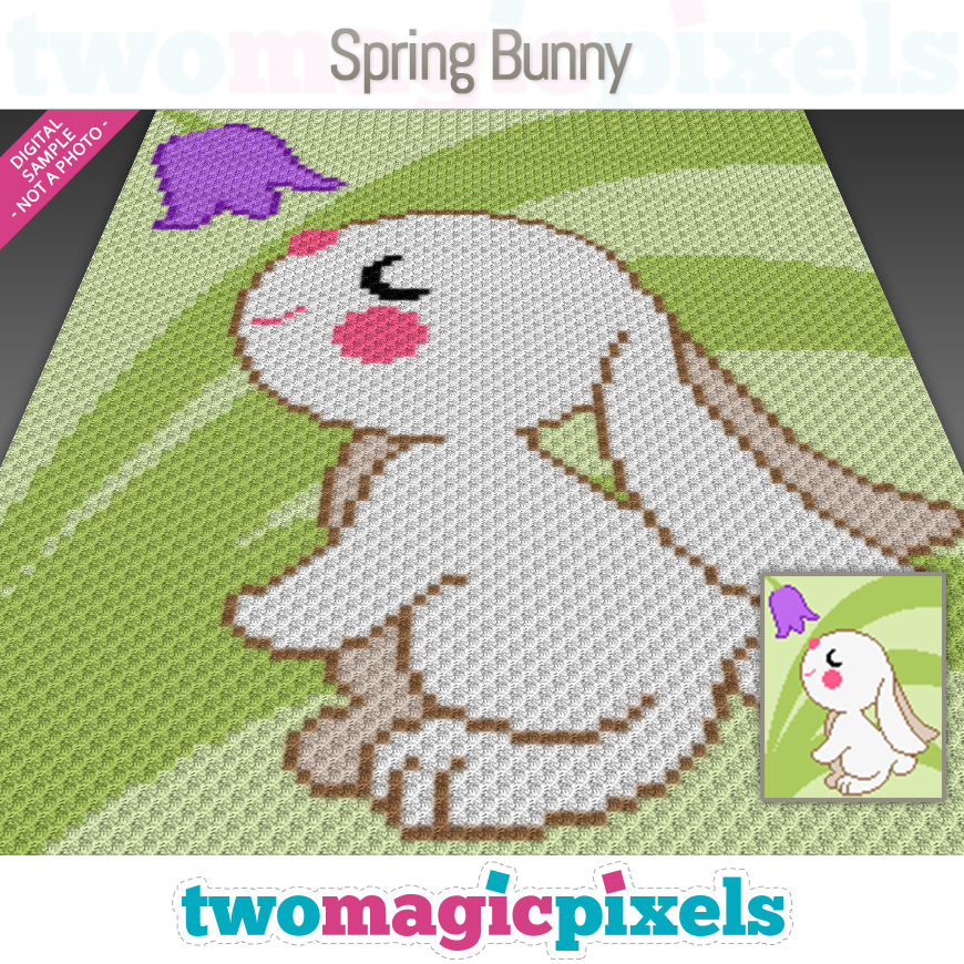Spring Bunny by Two Magic Pixels