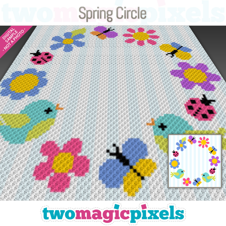Spring Circle by Two Magic Pixels