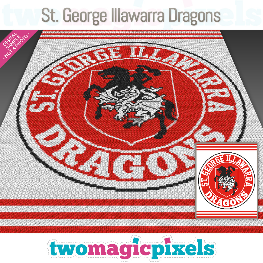 St. George Illawarra Dragons by Two Magic Pixels
