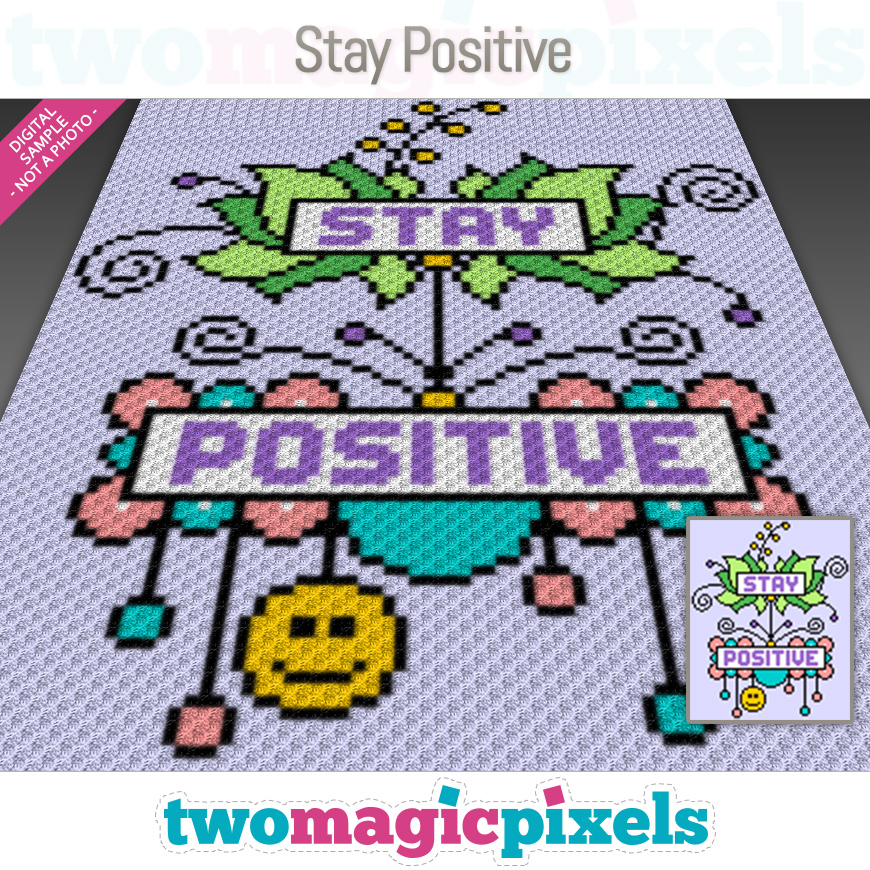 Stay Positive by Two Magic Pixels