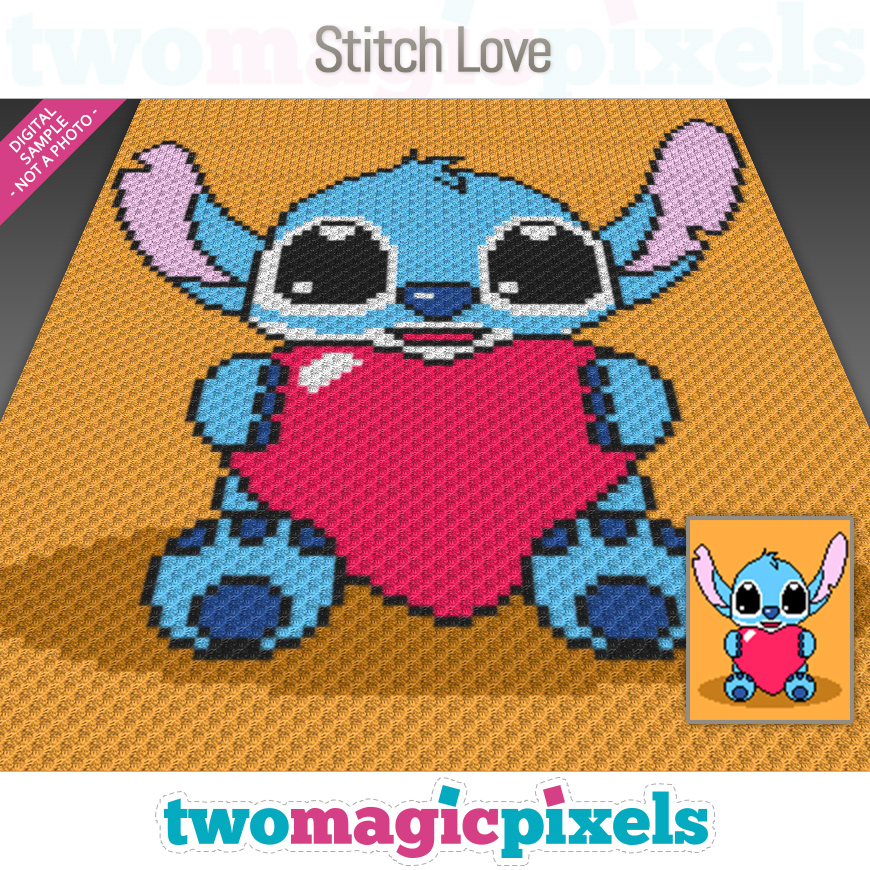 Stitch Love by Two Magic Pixels
