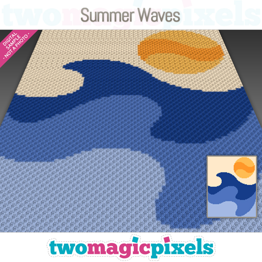 Summer Waves by Two Magic Pixels