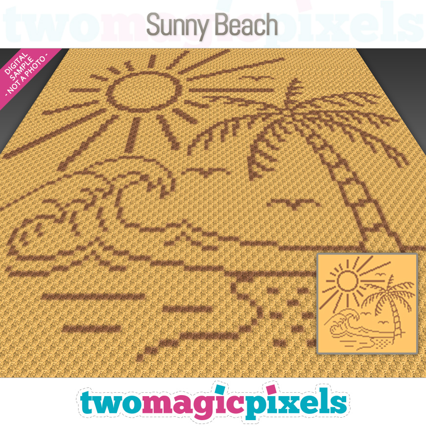 Sunny Beach by Two Magic Pixels
