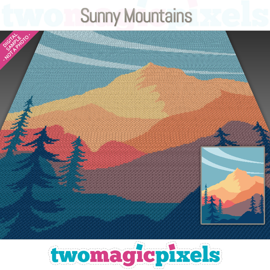 Sunny Mountains by Two Magic Pixels
