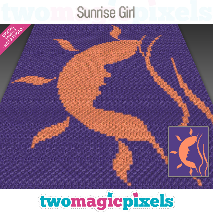 Sunrise Girl by Two Magic Pixels