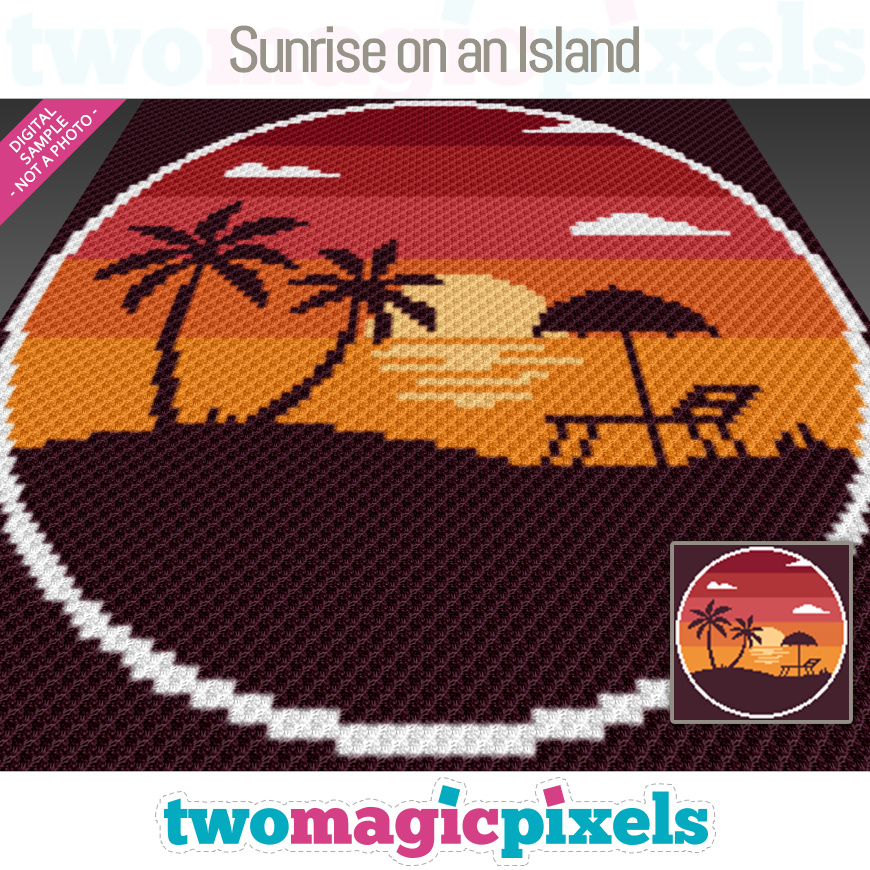 Sunrise on an Island by Two Magic Pixels