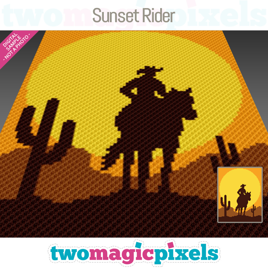 Sunset Rider by Two Magic Pixels