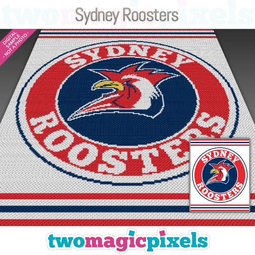 Sydney Roosters by Two Magic Pixels