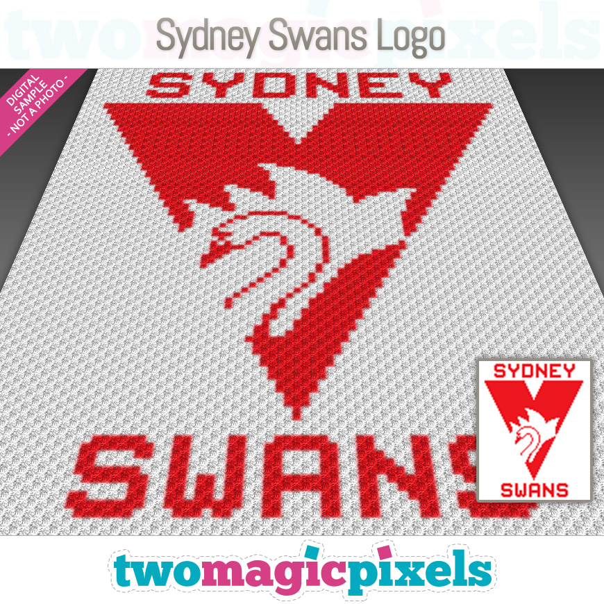 Sydney Swans Logo by Two Magic Pixels