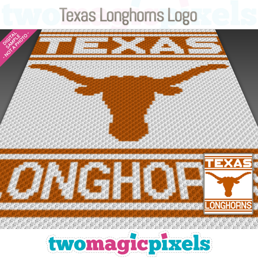 Texas Longhorns Logo by Two Magic Pixels