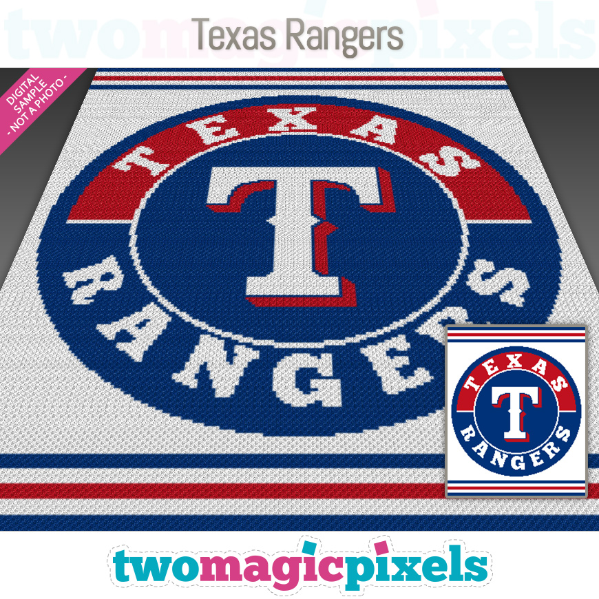 Texas Rangers by Two Magic Pixels