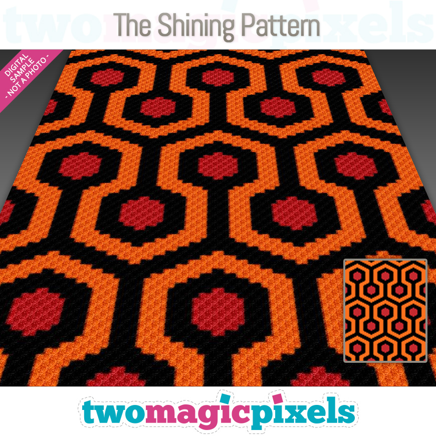 The Shining Pattern by Two Magic Pixels