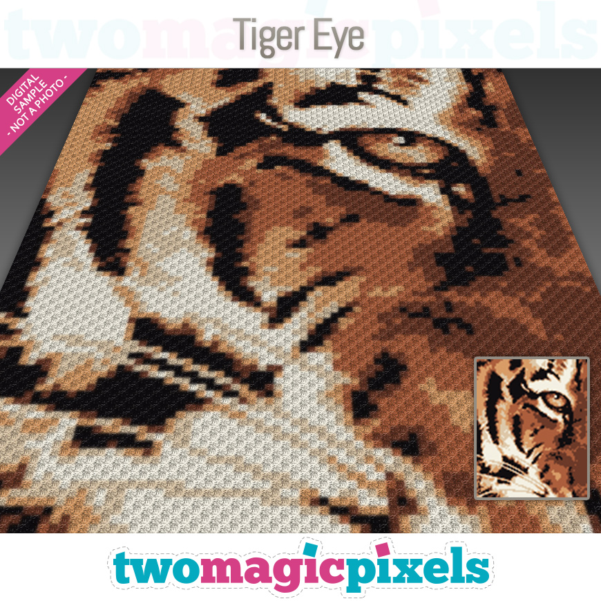 Tiger Eye by Two Magic Pixels