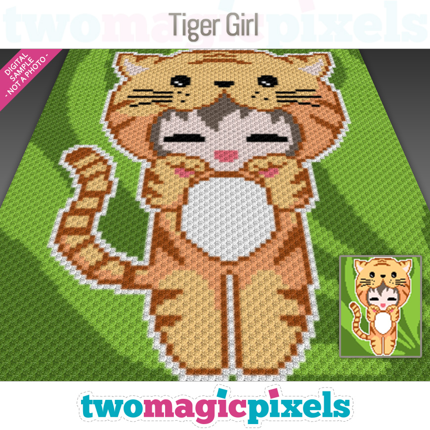 Tiger Girl by Two Magic Pixels