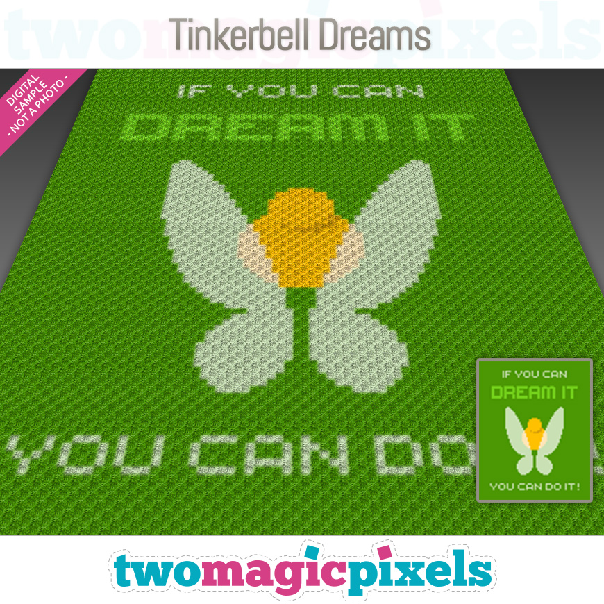 Tinkerbell Dreams by Two Magic Pixels