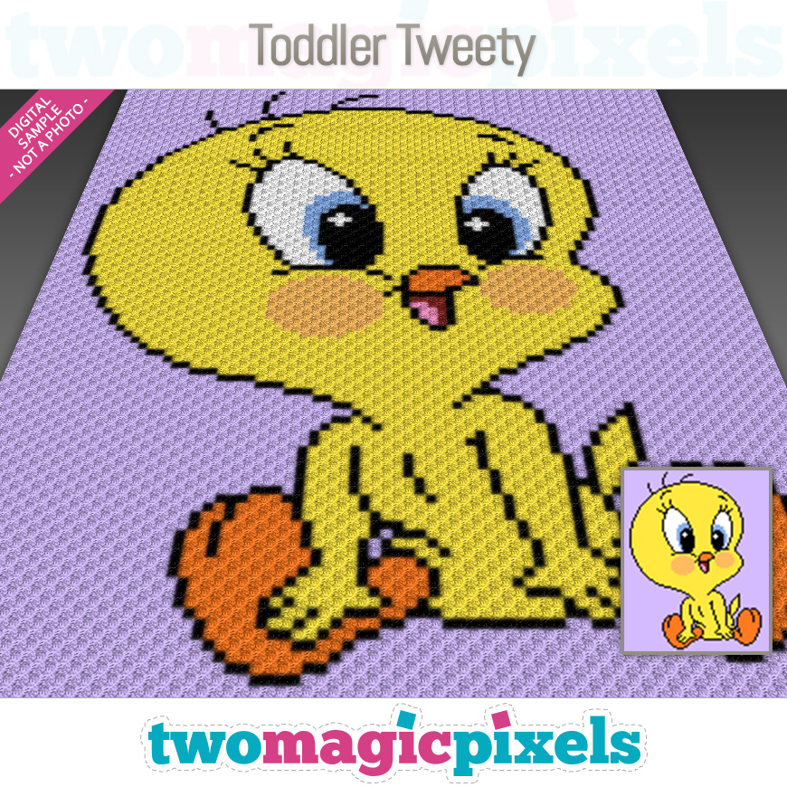 Toddler Tweety by Two Magic Pixels