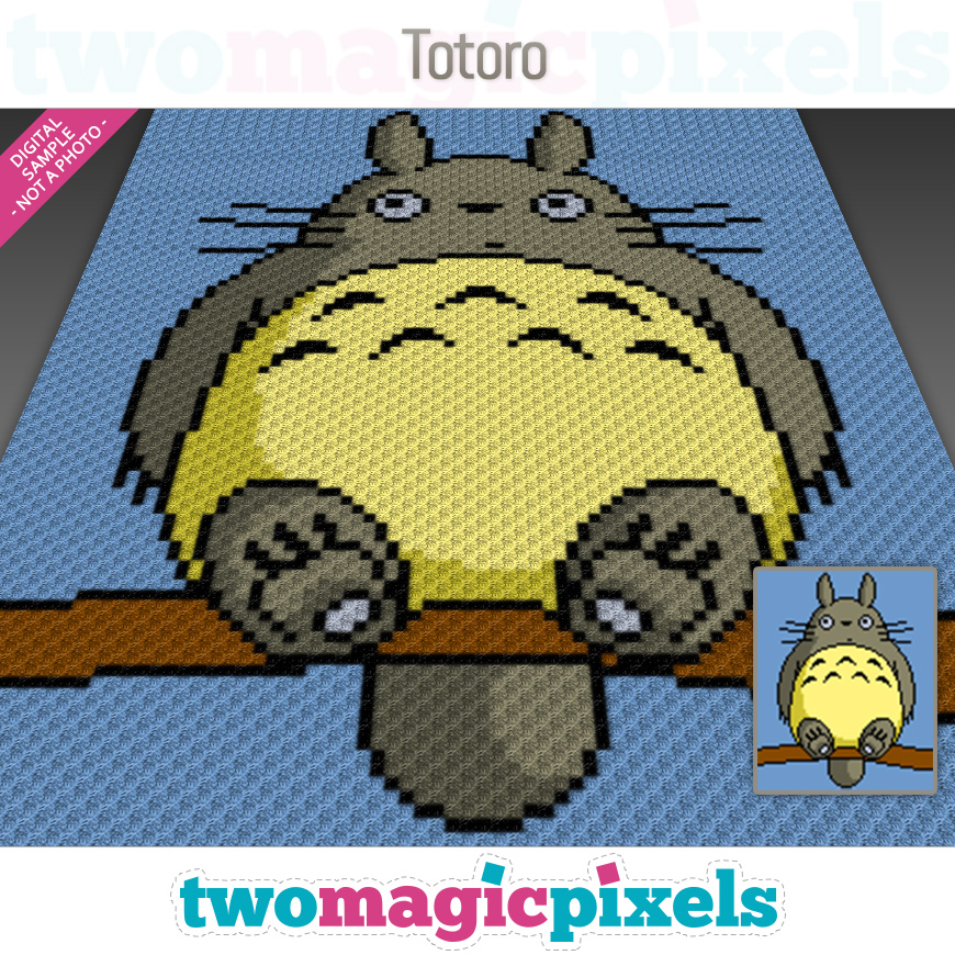 Totoro by Two Magic Pixels