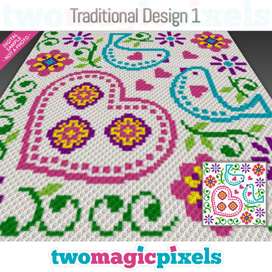 Traditional Design 1 by Two Magic Pixels