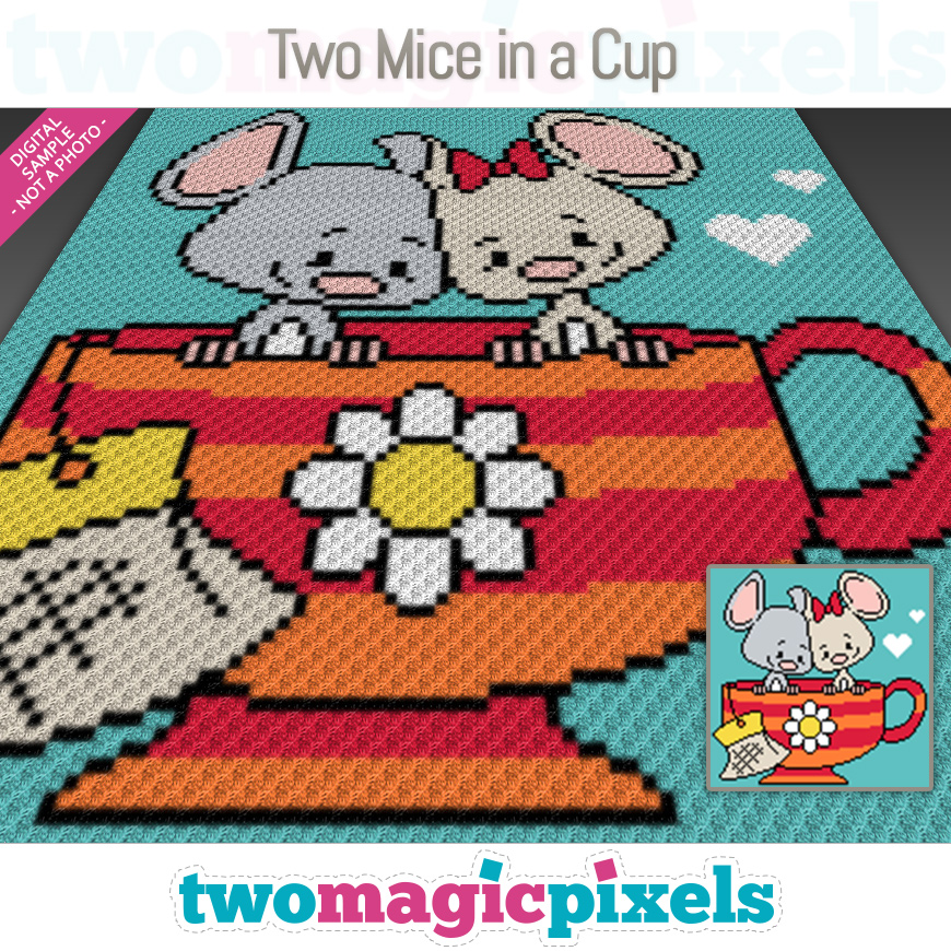 Two Mice in a Cup by Two Magic Pixels