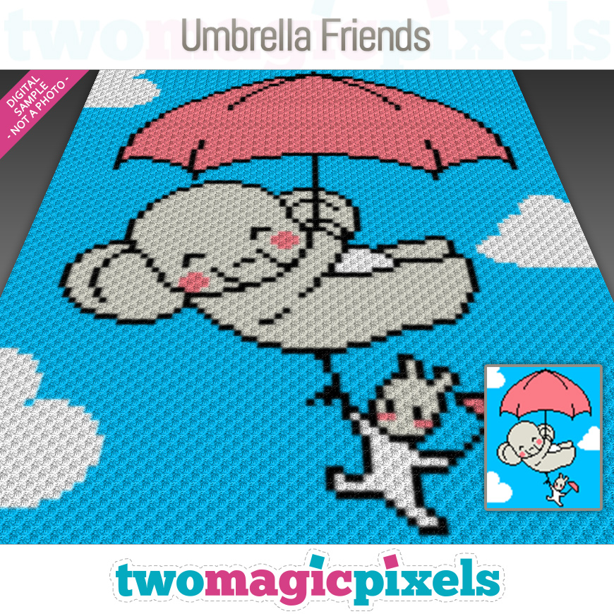 Umbrella Friends by Two Magic Pixels