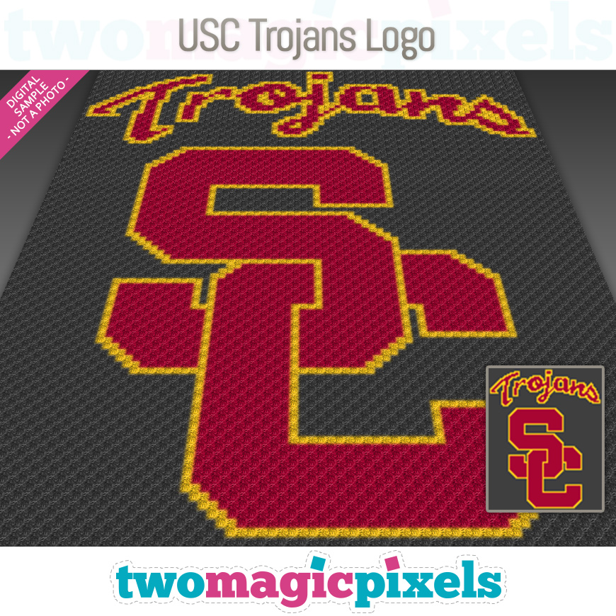 USC Trojans Logo by Two Magic Pixels