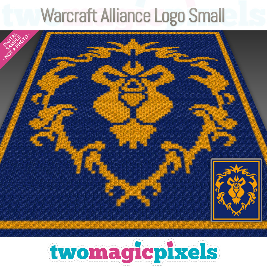 Warcraft Alliance Logo Small by Two Magic Pixels