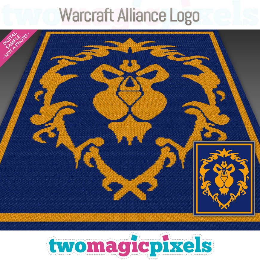 Warcraft Alliance Logo by Two Magic Pixels