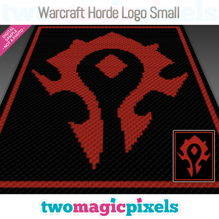 Warcraft Horde Logo Small by Two Magic Pixels