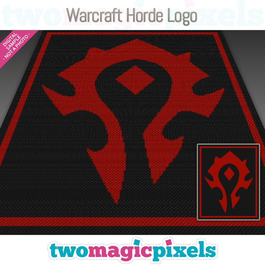 Warcraft Horde Logo by Two Magic Pixels