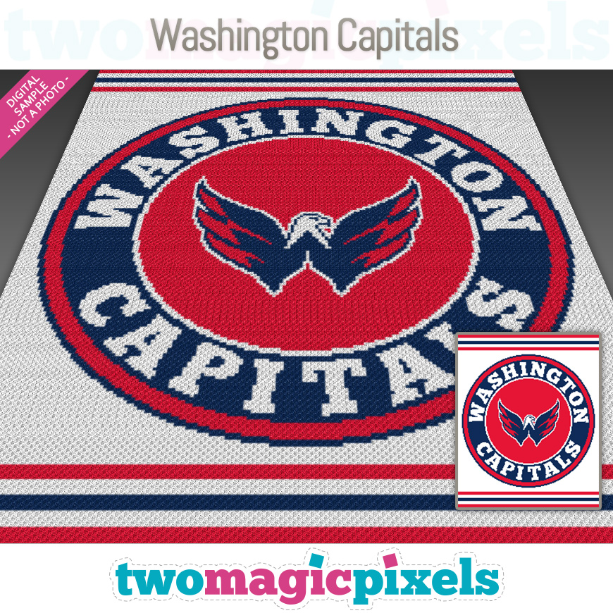 Washington Capitals by Two Magic Pixels