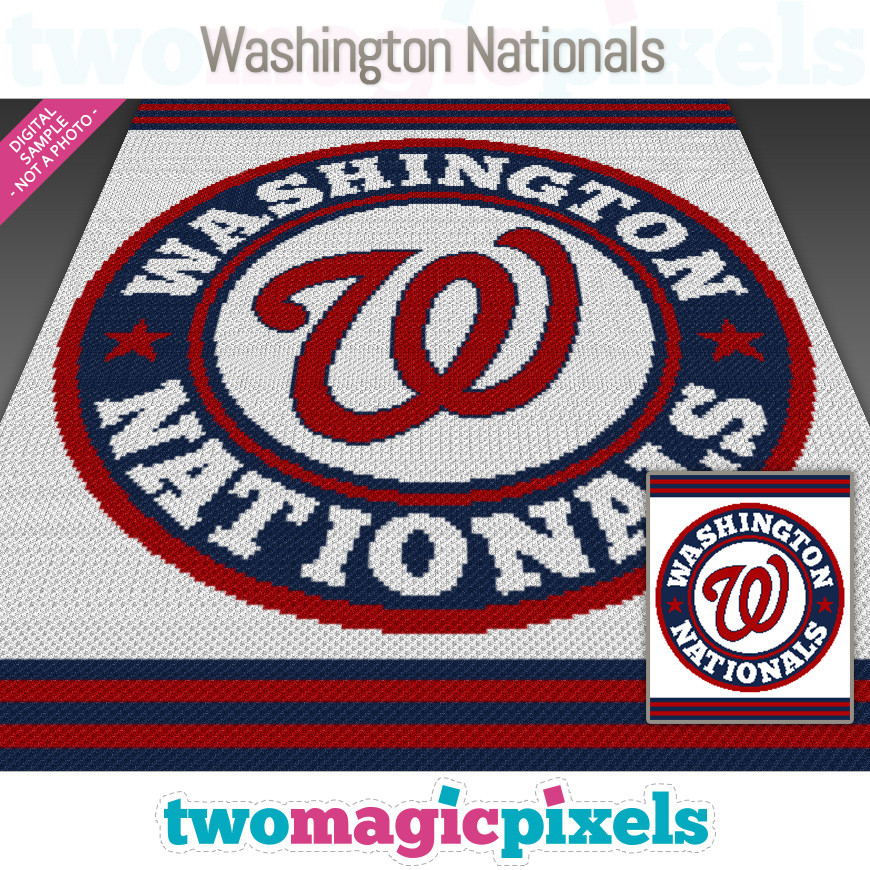 Washington Nationals by Two Magic Pixels