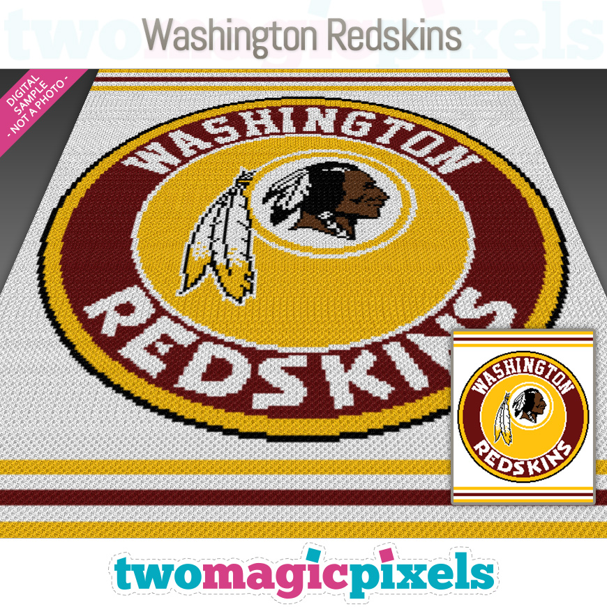 Washington Redskins by Two Magic Pixels